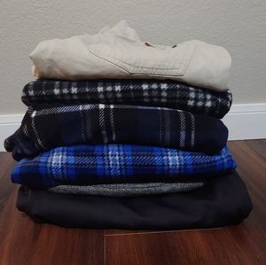 6 pair of pants, Ralph Lauren Khakis and Chaps